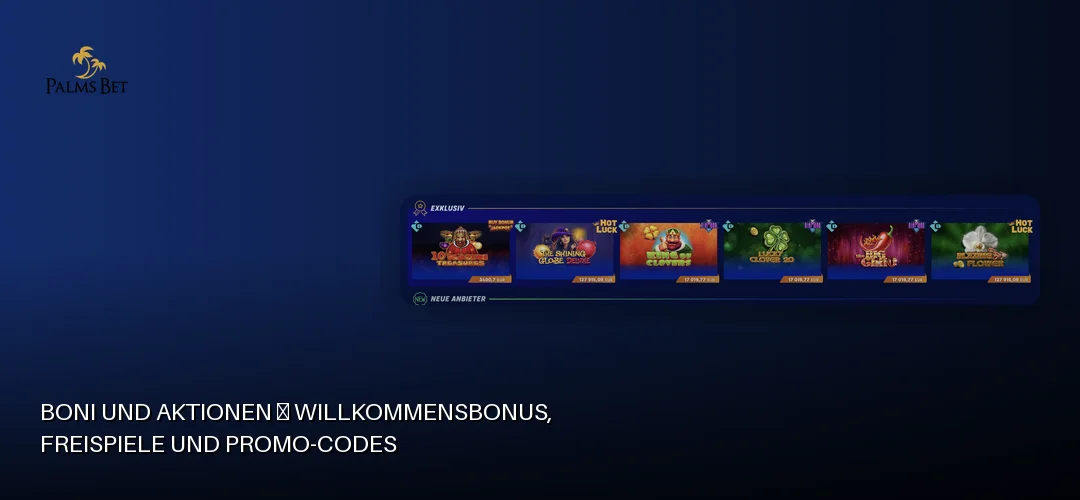 Palms Bet promotional banner