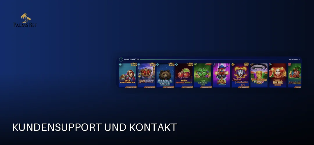 Palms Bet promotional banner